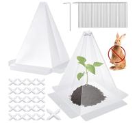 Campanas para Plantas: Campanas para Plantas, Cubierta Protectora Reutilizable para Plantass, Suministros De Jardinería Antiarañazos, Transmisión De Luz para Viveros De Plántulas, Prevención De