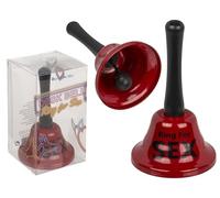 Campanilla de Mesa Ring For Sex, Roja con Mango Negro, Regalo Divertido y Original para Pareja, San Valentín, Cumpleaños