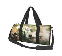 Campanilla de Primavera Salvaje, Bolsa de Viaje de Gran Capacidad, Bolso Redondo, Bolsa de Viaje Deportiva, Bolsa de Mano, Bolsa de Fitness