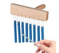 Campanilla virtual, campanilla Instrumentos | Hecho de aluminio sólido en chugrado de aluminio, estos campanillas de mano son perfectos para años de diversión musical, un instrumento saludable p