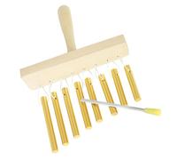 Campanillas musicales aptas para viajes con 8 tubos armonizados, instrumento adecuado para artistas viajeros y educadores, campanillas de percusión para músicos