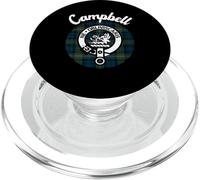 Campbell Clan Escocés Nombre Escudo De Armas Tartán PopSockets PopGrip para MagSafe