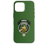 Campbell Clan Escocia Escocia Tartán Carcasa para iPhone 16 Pro MAX