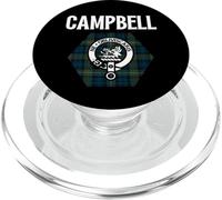 Campbell Clan Scottish Name Escudo de Armas Tartán PopSockets PopGrip para MagSafe