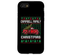 Campbell Family Ugly Christmas Sweater Red Truck Funny Xmas Carcasa para iPhone SE (2020) / 7/8