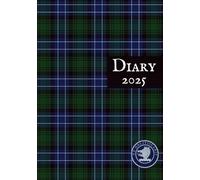 Campbell Weekly Diary 2025: A5 | British Holidays and Observances | Scottish Campbell Tartan Cover