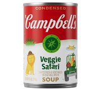Campbell's Sopa condensada de pasta y verduras, safari vegetal, lata de 10.5 onzas