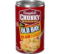 Campbell's Sopa gruesa, sopa de mariscos sazonada Old Bay, lata de 18 onzas