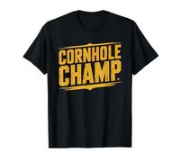 Campeon De Cornhole Jugador Lanzamiento Saco Arena Ganador Camiseta
