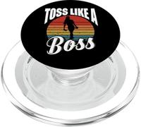 Campeón de Cornhole: Lanza como un Jefe para Cornstar PopSockets PopGrip para MagSafe