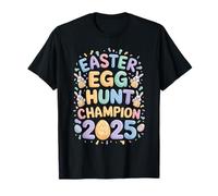 Campeón de la caza del huevo de Pascua 2025 Fun Easter Egg Hunt Camiseta