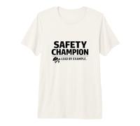 Campeón de la Seguridad: lidera con el Ejemplo | Idea de Regalo Profesional Camiseta Premium