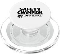 Campeón de la Seguridad: lidera con el Ejemplo | Idea de Regalo Profesional PopSockets PopGrip para MagSafe