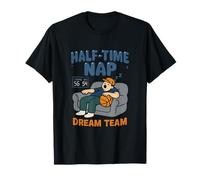 Campeón de la siesta de medio tiempo Dream Team Basketball Humor Camiseta