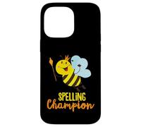 Campeón de ortografía Cute Bee ganador del concurso de orto Carcasa para iPhone 14 Pro Max