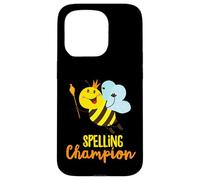 Campeón de ortografía Cute Bee ganador del concurso de orto Carcasa para iPhone 15 Pro