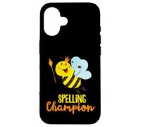 Campeón de ortografía Cute Bee ganador del concurso de orto Carcasa para iPhone 16