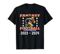 Campeón Espalda a Espalda de fútbol Fantasy Football 2023 2024, campeón FFL Camiseta