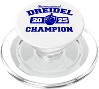 Campeón Internacional Dreidel 2025 PopSockets PopGrip para MagSafe