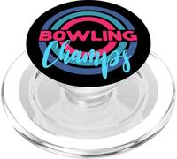 Campeones de Bolos en círculos Modernos PopSockets PopGrip para MagSafe
