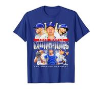 Campeones del Mundo 2025 | Los Angeles LA Series Finals Merch Camiseta, Hombre, Azul Real, L