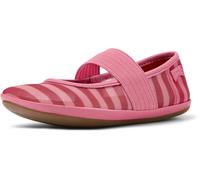 CAMPER Right - Ballerinas for Girls - Pink,Red, size 35, Cotton fabric/Smooth leather