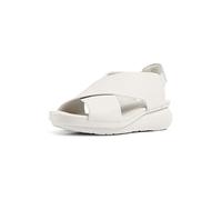 Camper Balloon-K200066, Sandalias de Punta Descubierta Mujer, Blanco (White 052), 39 EU