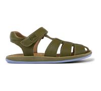 Camper Bicho 80177, Sandalia T-Strap Bebé-Niños, Verde Medio 073, 25 EU