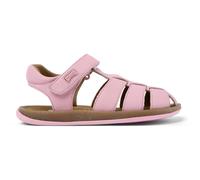 Camper Mädchen Bicho 80177 - Sandalia con correa en T, Rosa pastel claro 074, 12.5 UK