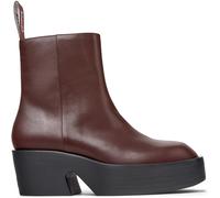 CAMPER Billie - Ankle boots for Women - Burgundy, size 41, Smooth leather