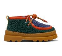 CAMPER Bobo Choses x Camper - Smart casual shoes for First walkers - Green,Blue,Yellow, size 24, Cotton fabric/Smooth leather