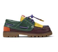 CAMPER Bobo Choses x Camper - Smart casual shoes for Girls - Burgundy,Green,Yellow, size 34, Smooth leather