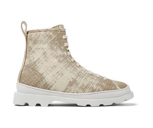 CAMPER Brutus - Ankle boots for Women - Grey,White, size 40, Suede