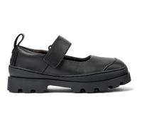 CAMPER Brutus - Ballerinas for Girls - Black, size 28, Smooth leather/Cotton fabric