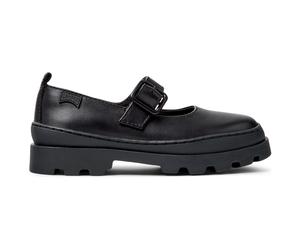 CAMPER Brutus - Ballerinas for Girls - Black, size 33, Smooth leather
