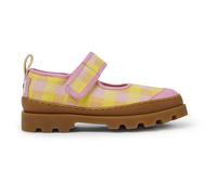 CAMPER Brutus - Ballerinas for Girls - Pink,Yellow, size 36, Cotton fabric/Smooth leather