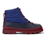 CAMPER Brutus - Boots for Girls - Blue, size 33, Smooth leather/Cotton fabric