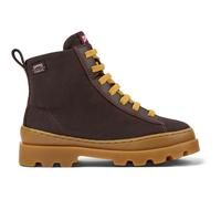 CAMPER Brutus - Boots for Girls - Brown, size 29, Cotton fabric/Smooth leather