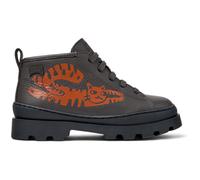 Camper Brutus K900370 - Botín con cordones (gris oscuro, talla 37 UE), color gris oscuro, Gris Oscuro 005, 37 EU