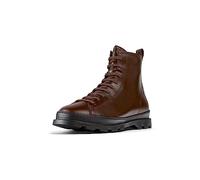 Camper Brutus K300245, Bota de Media Pantorrilla, Hombre, Granate 028, 43 EU