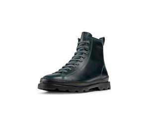 Camper Brutus K400325 - Botas de encaje medio para mujer, color verde 048, talla 35 EU, Verde 048, 35 EU