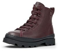 Camper Brutus K900179 Lace Up - Botín con cordones, color burdeos 031, talla 36 EU, Borgoña 031, 36 EU
