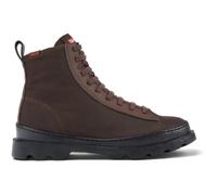 CAMPER Brutus PrimaLoft® - Ankle boots for Women - Brown, size 40, Cotton fabric/Smooth leather