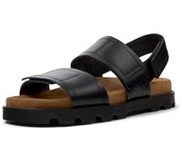 Camper Brutus Sandal K201323, Sandalia de 2 Correas Mujer, Negro 013, 36 EU