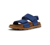 Camper Brutus Sandal K800490, Sandalia de 2 Correas, Azul Medio 001, 34 EU