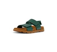 Camper Brutus Sandal K800490, Sandalia de 2 Correas, Verde Oscuro 009, 32 EU