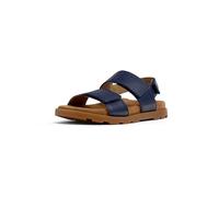 Camper Brutus Sandal K800598, Sandalia de 2 Correas, Azul Oscuro 001, 28 EU