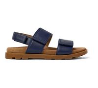 CAMPER Brutus Sandal - Sandals for Girls - Blue, size 35, Smooth leather