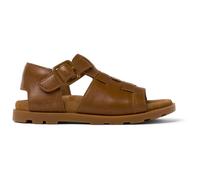 CAMPER Brutus Sandal - Sandals for Girls - Brown, size 28, Smooth leather