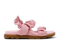 CAMPER Brutus Sandal - Sandals for Girls - Pink, size 31, Cotton fabric/Smooth leather